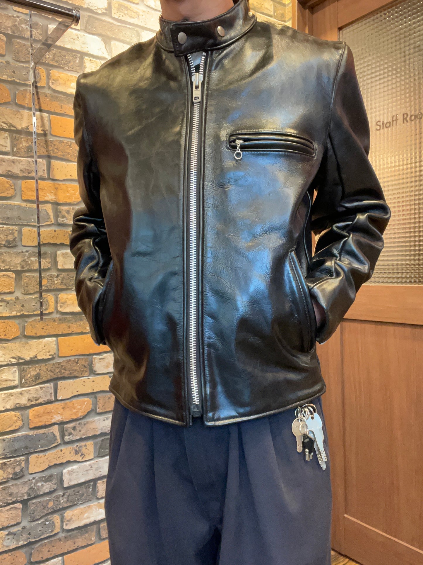 vanson Single riders jacket made in USA