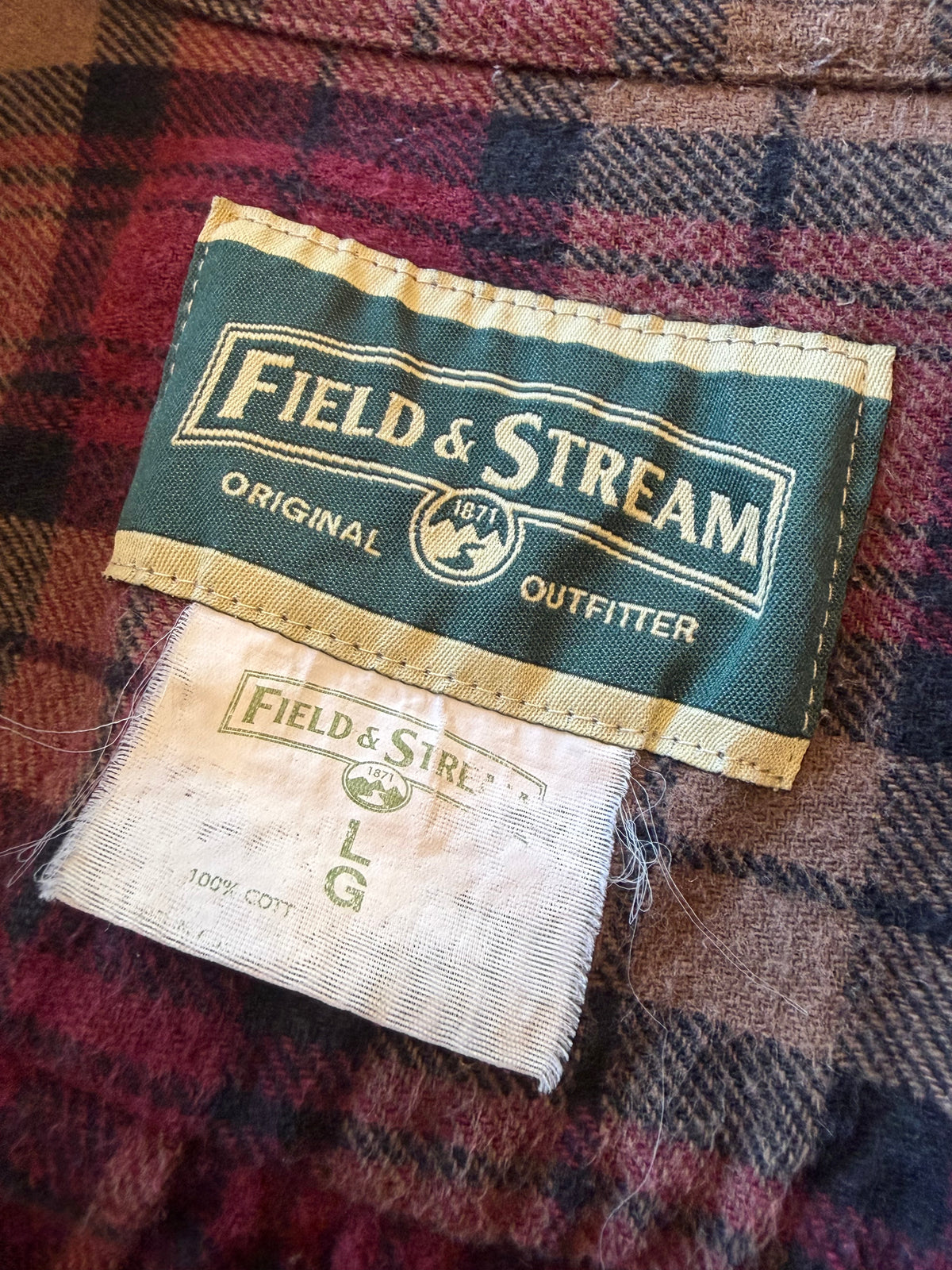 TIELD & STREAM flannel shirt