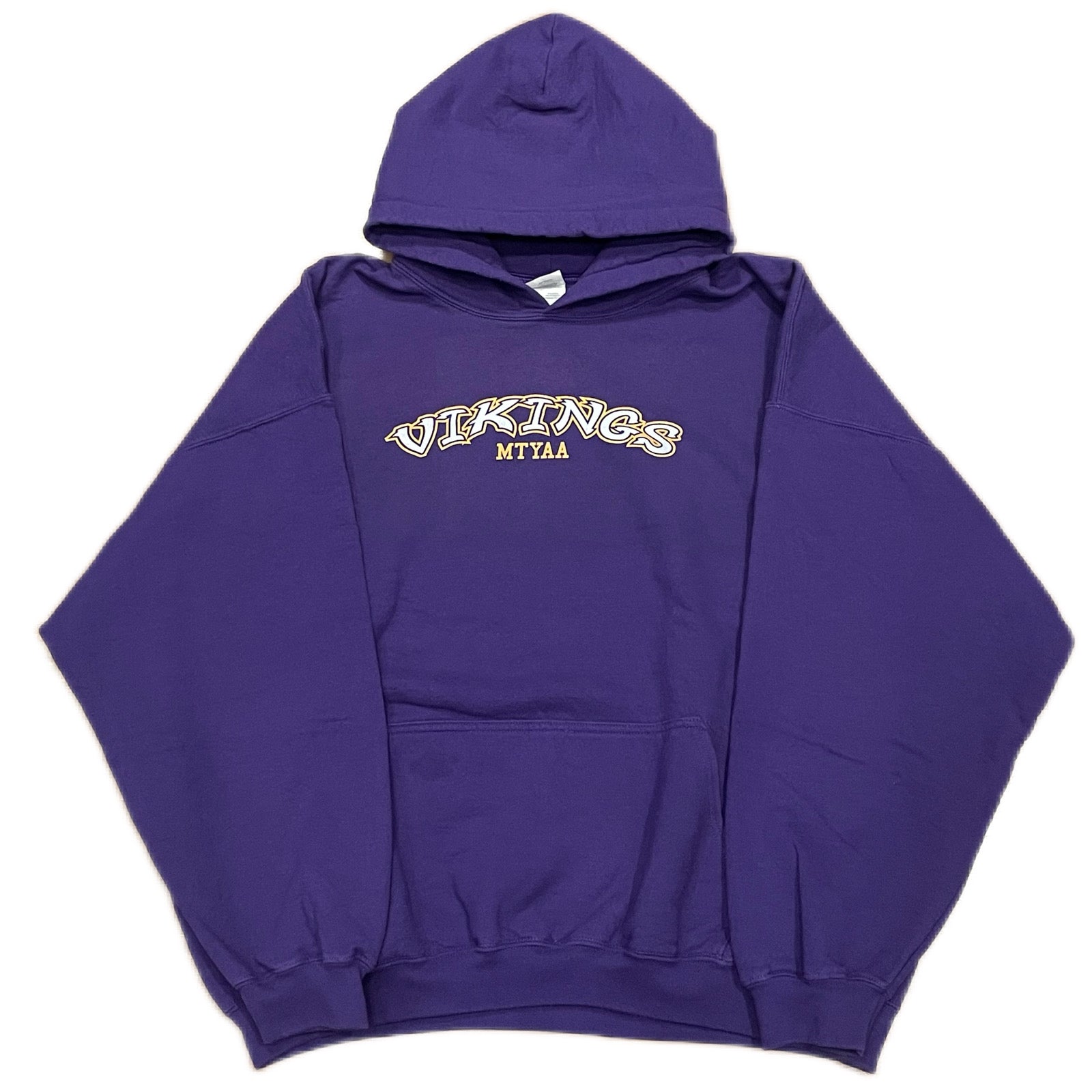 ”GILDAN heavy blend” VIKINGS hoodie　2XL