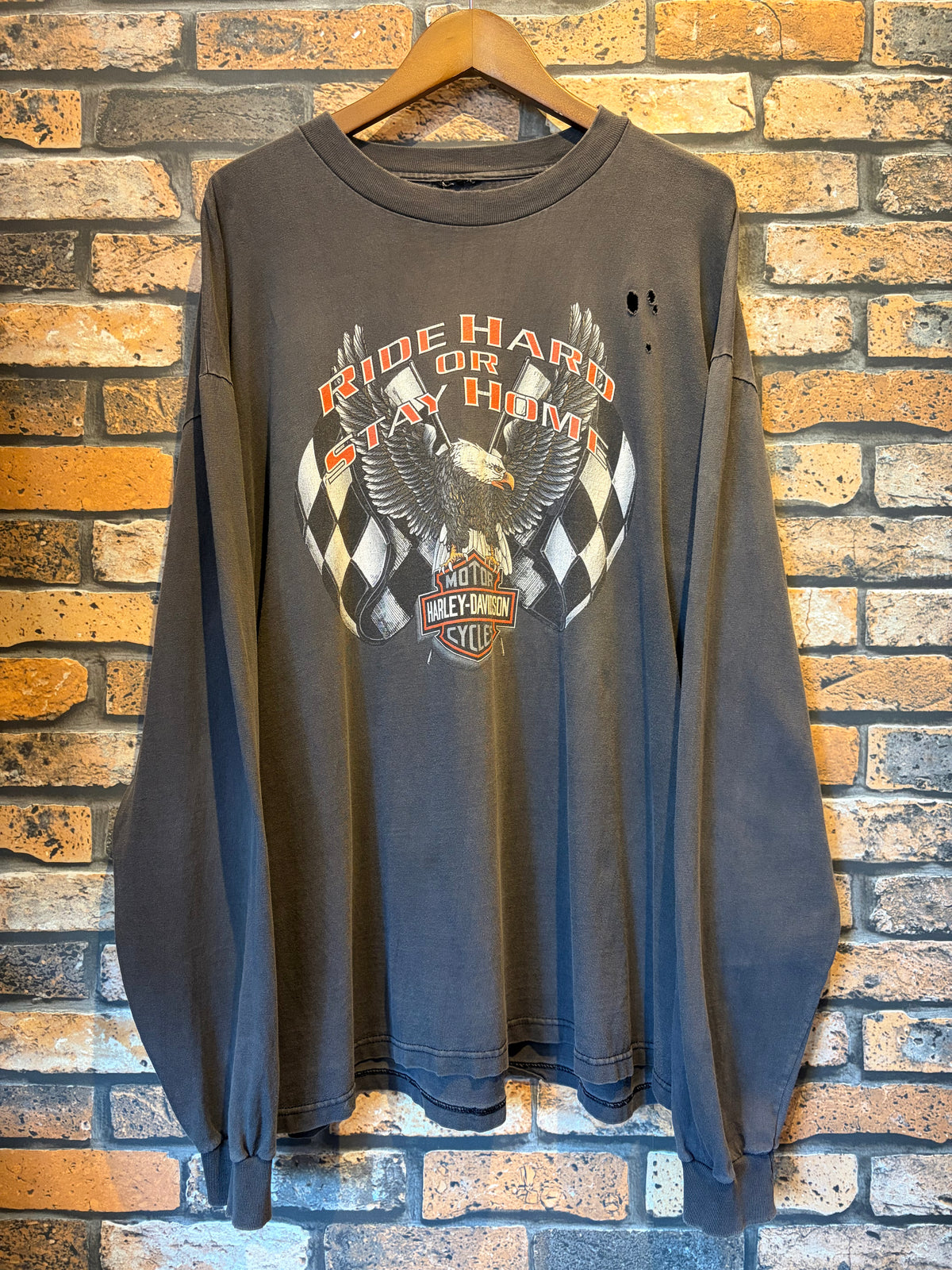 HARLEY-DAVIDSON print-T 90's~
