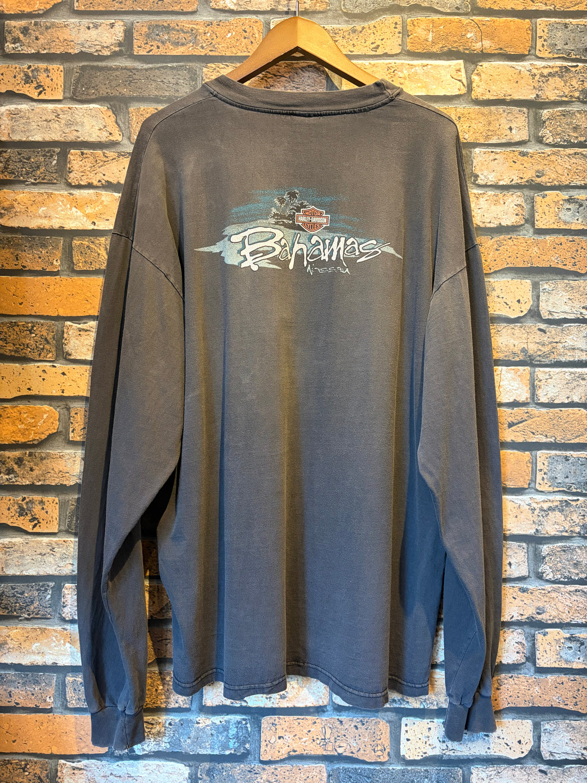 HARLEY-DAVIDSON print-T 90's~