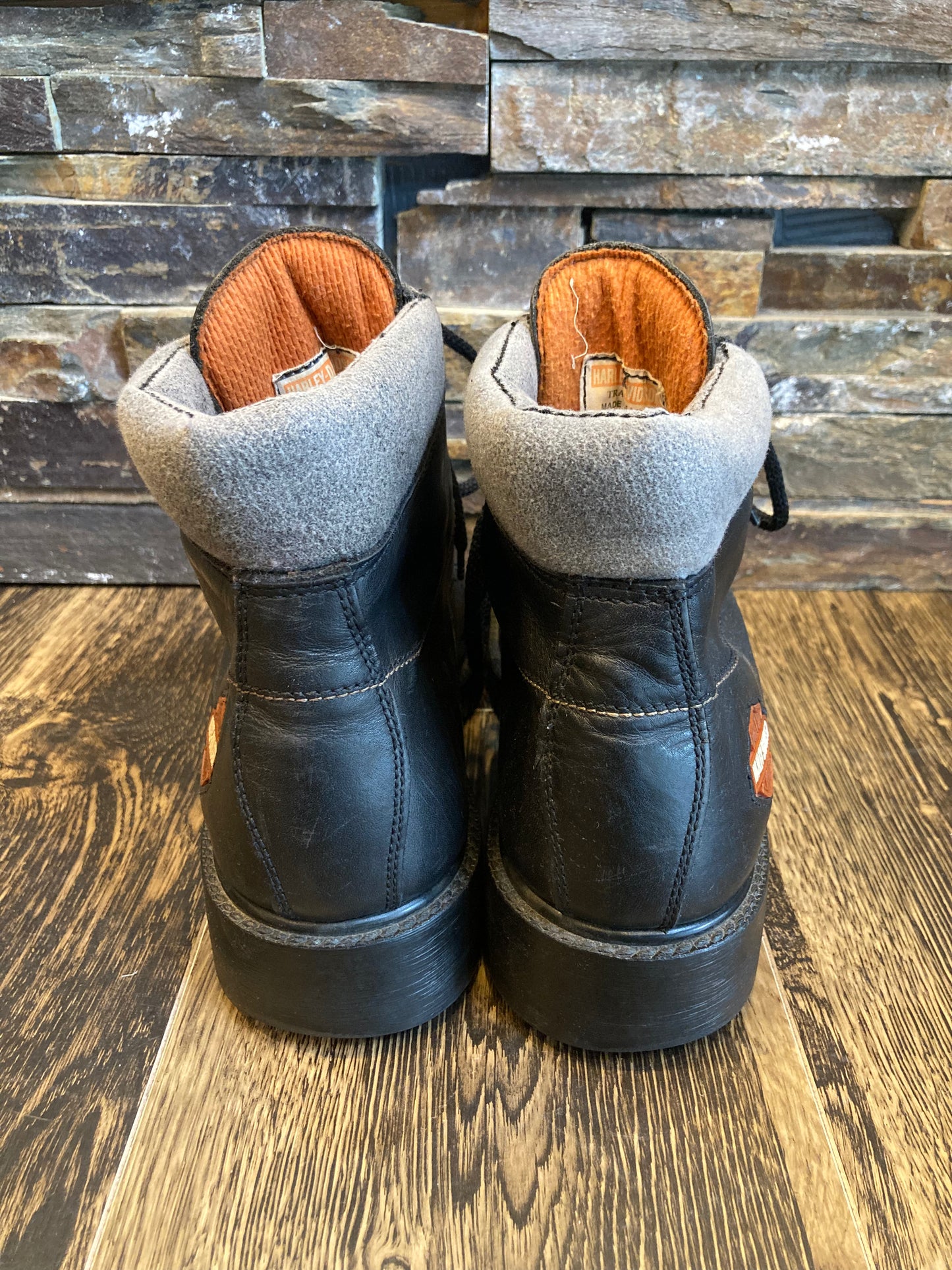 HARLEY-DAVIDSON leather boots