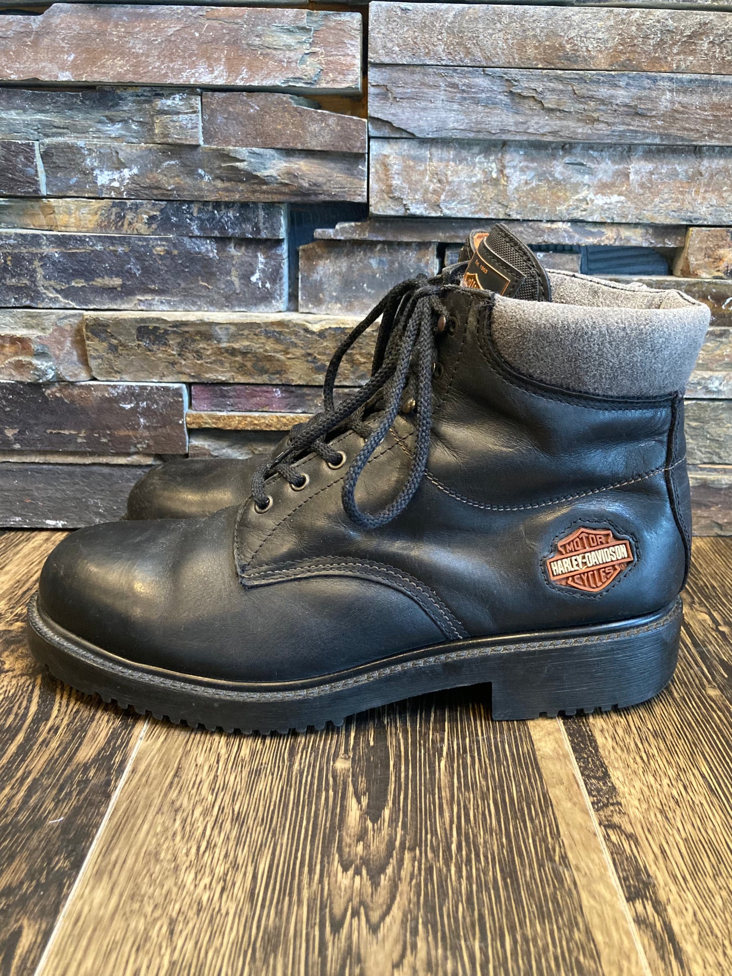 HARLEY-DAVIDSON leather boots
