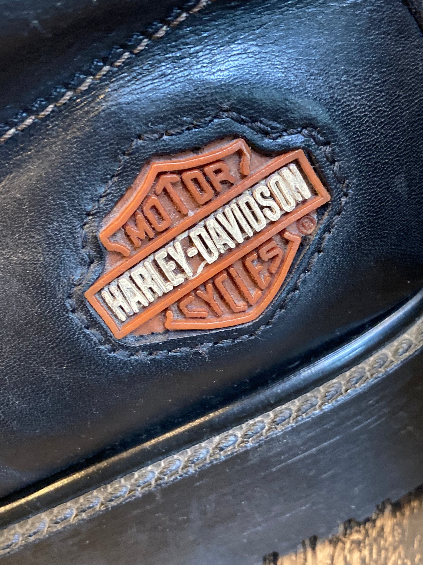 HARLEY-DAVIDSON leather boots