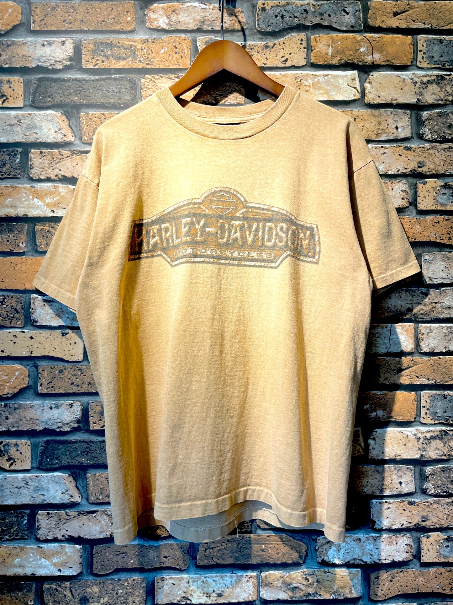 HARLEY-DAVIDSON print-T 00's~ made in USA