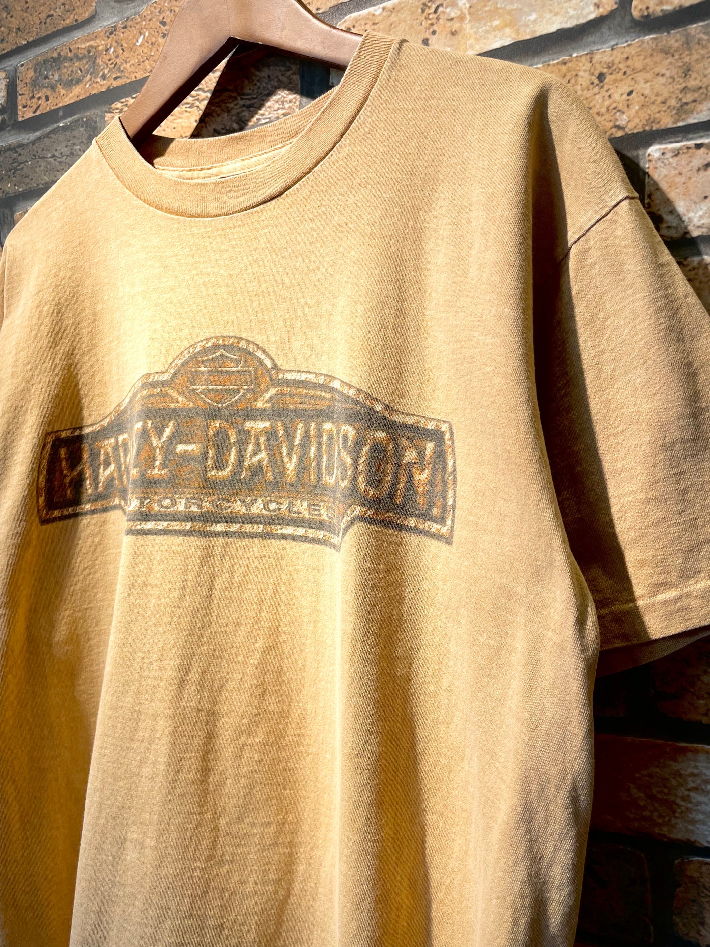 HARLEY-DAVIDSON print-T 00's~ made in USA