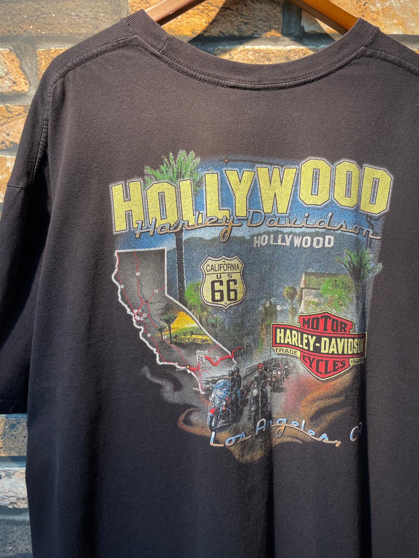 HARLEY-DAVIDSON print-T HOLLYWOOD 2012