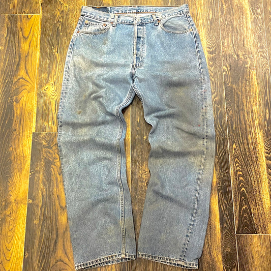 ”Levi’s” 501  90's〜 made in USA 実寸W34×L32相当