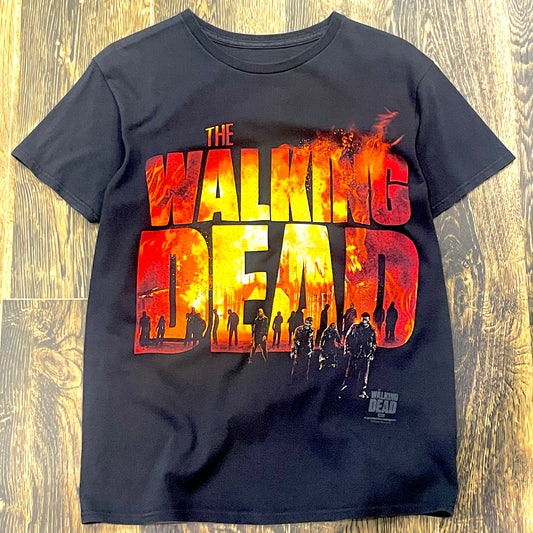 "THE WALKING DEAD” print−T L相当