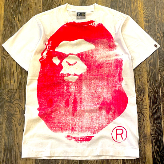 ”A BATHING APE” 90's〜 face print−T M表記
