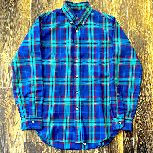 ”PENDLETON" 70's〜 wool check shirt S表記 made in USA