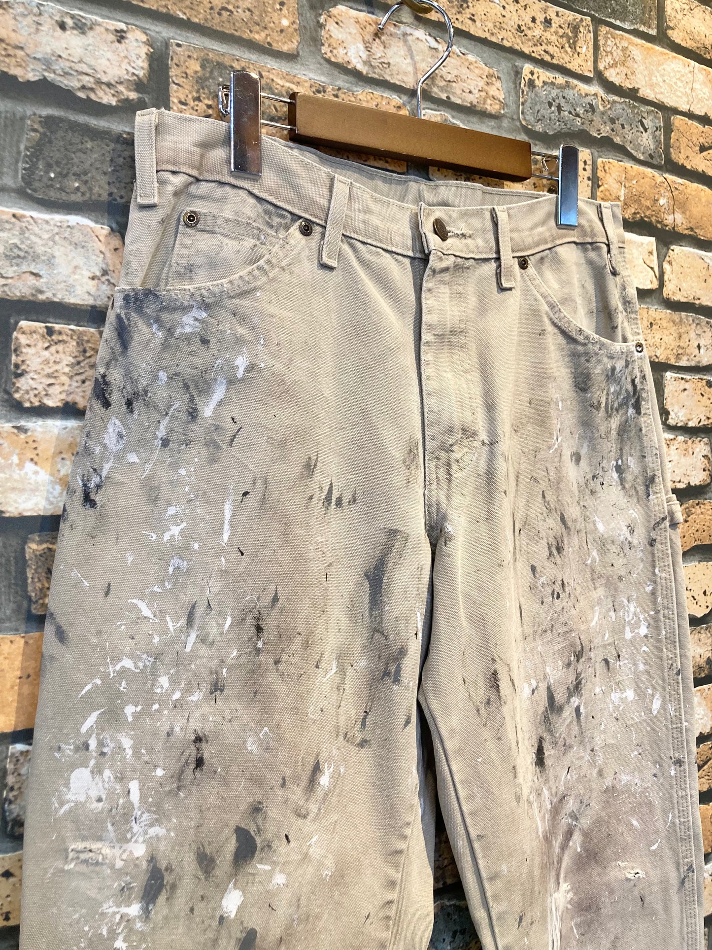 Painter pants painted & damage custom