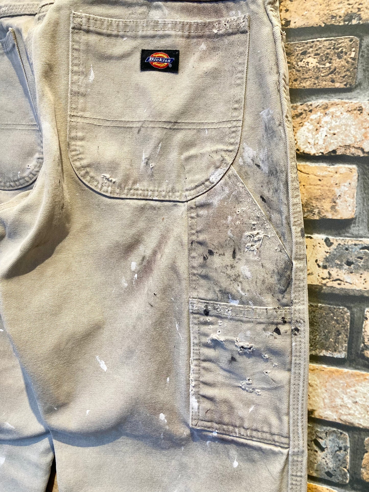 Painter pants painted & damage custom