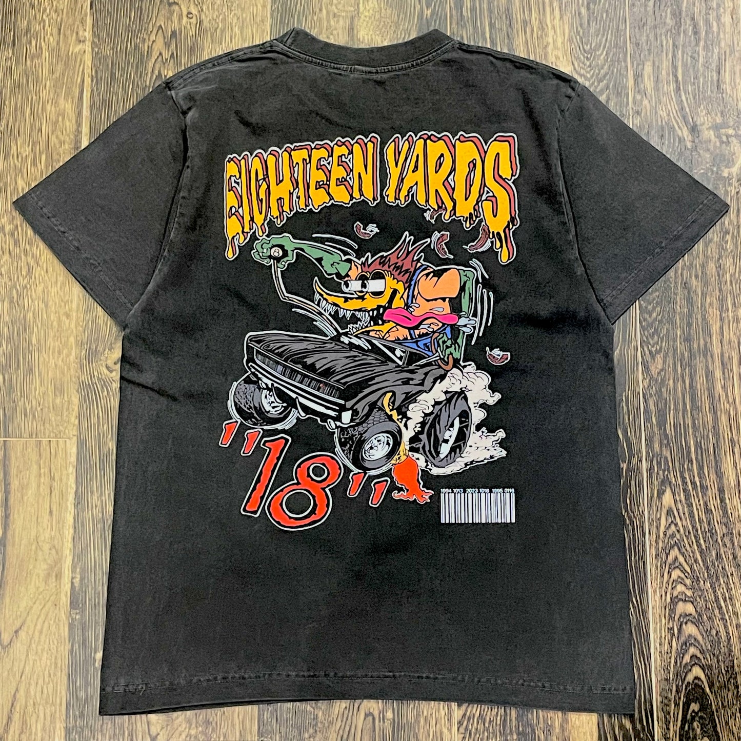 ”18YARD’s original T−shirt 　　　”Pecker The Funk"