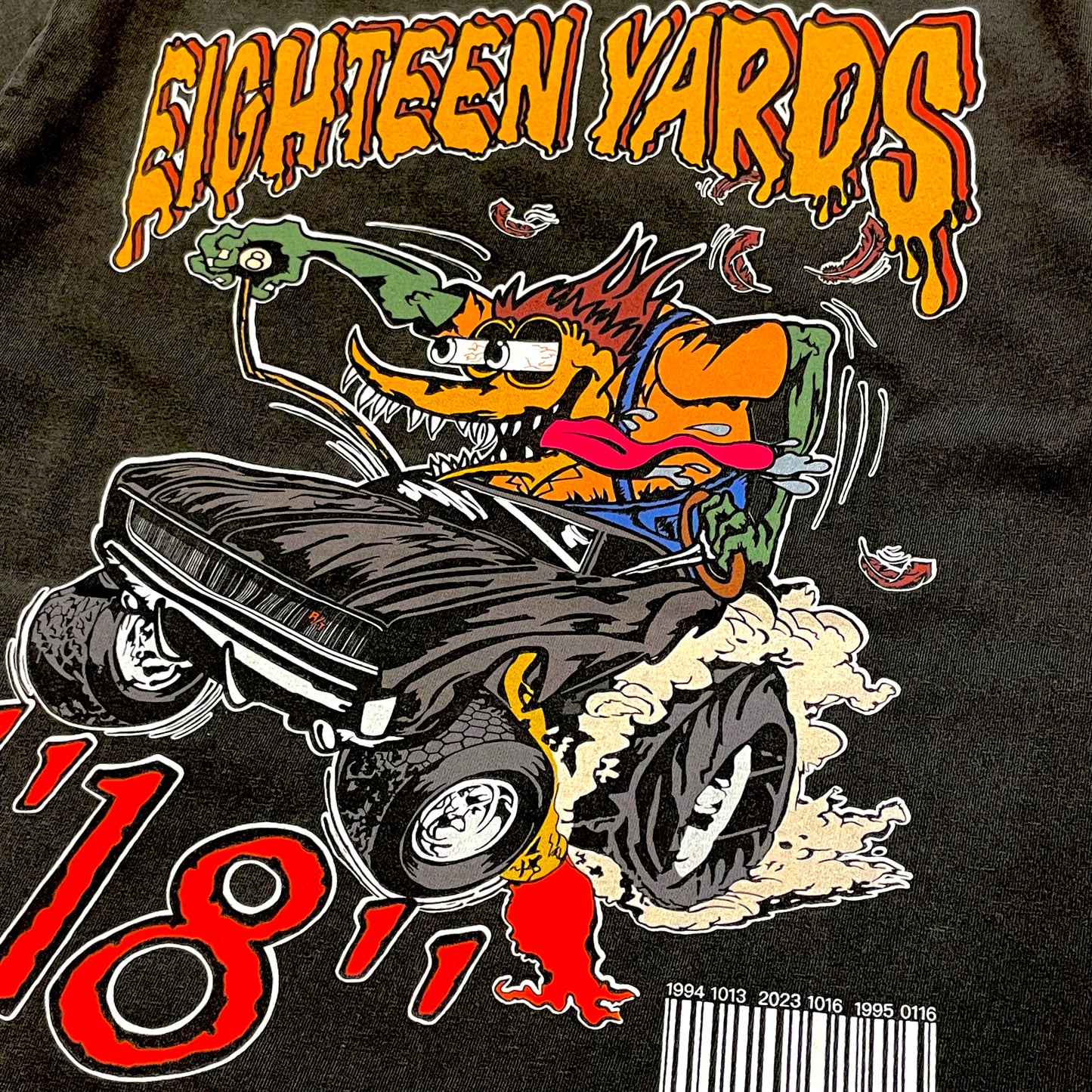 ”18YARD’s original T−shirt 　　　”Pecker The Funk"