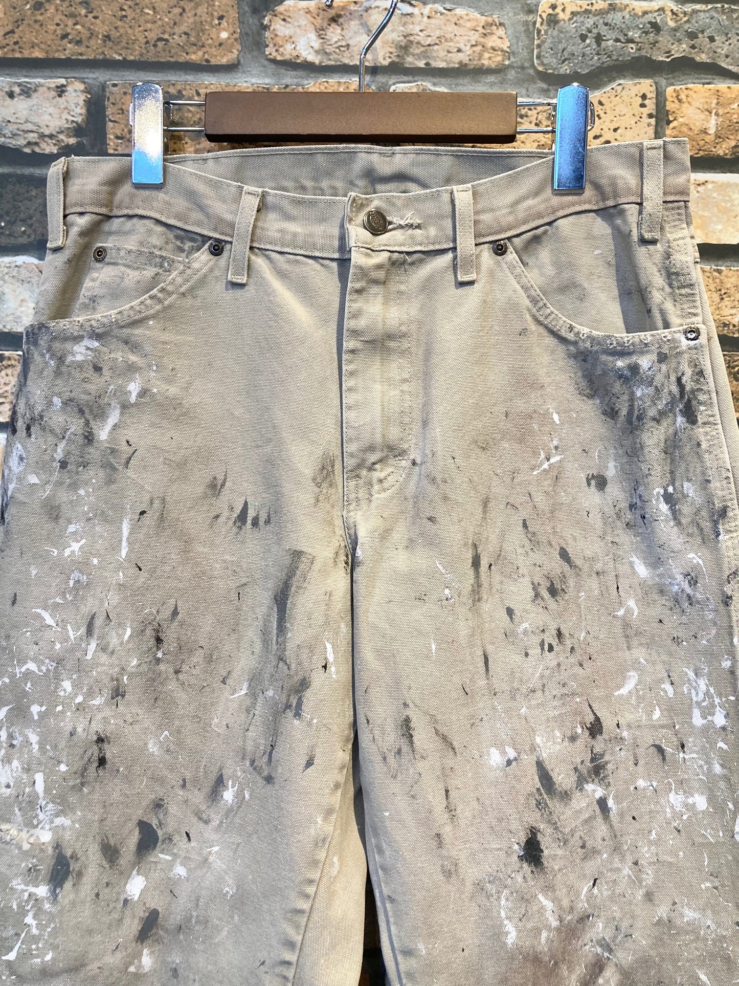 Painter pants painted & damage custom