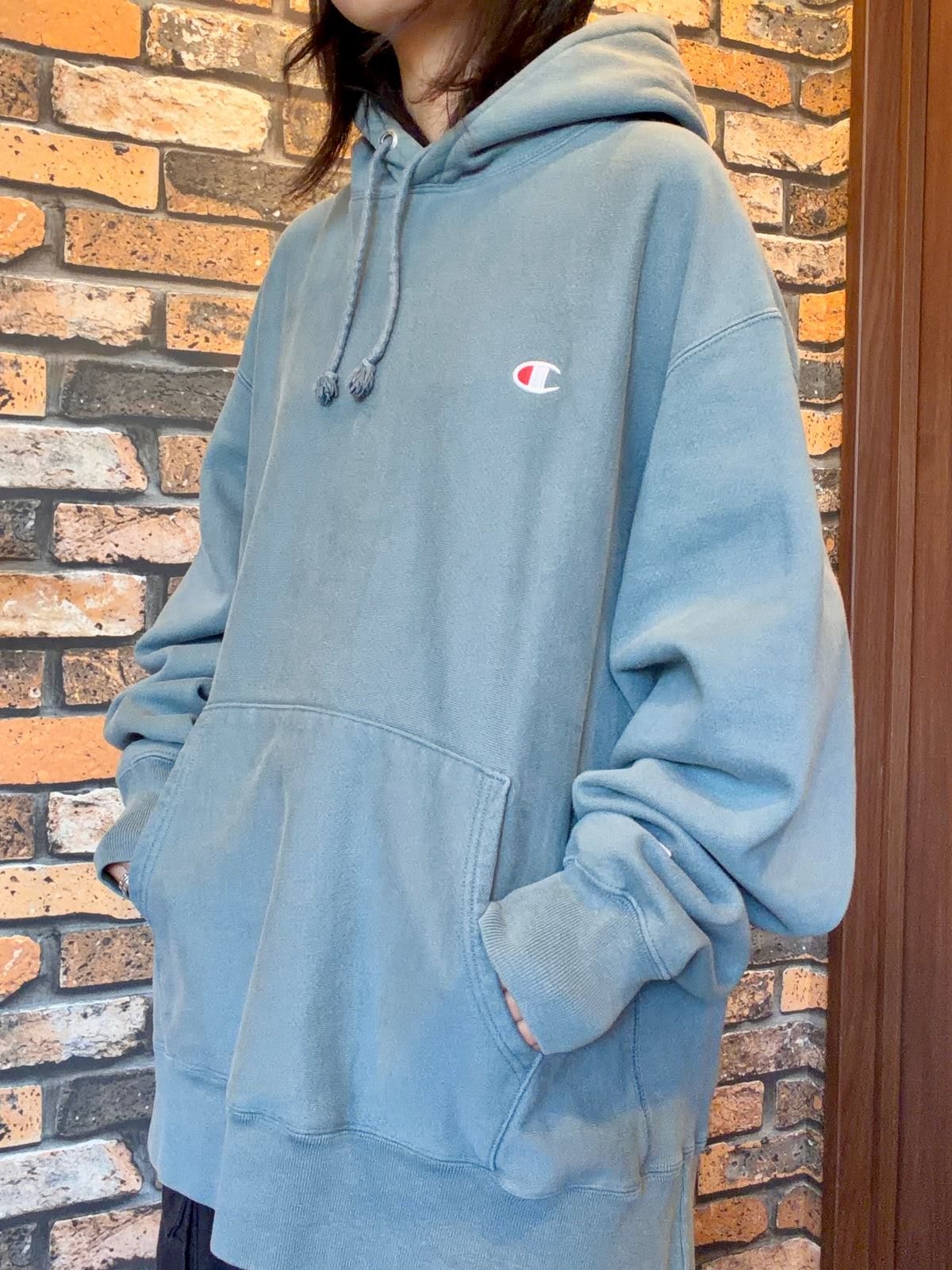 Champion "REVERSE WEAVE" smokey green