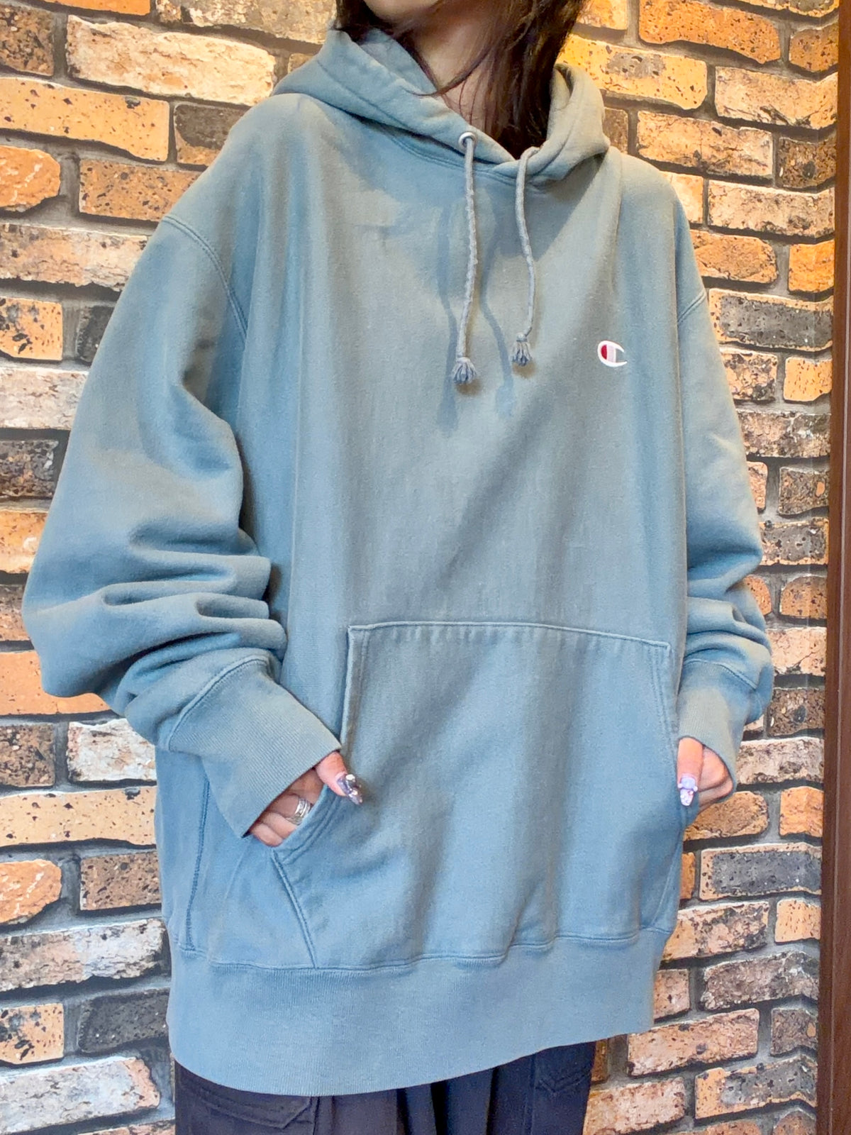 Champion "REVERSE WEAVE" smokey green