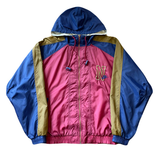 ”90’s NIKE” hooded nylon jacket　S