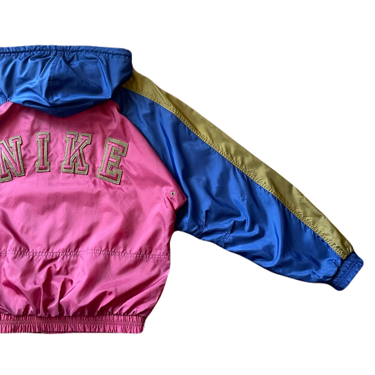 ”90’s NIKE” hooded nylon jacket　S