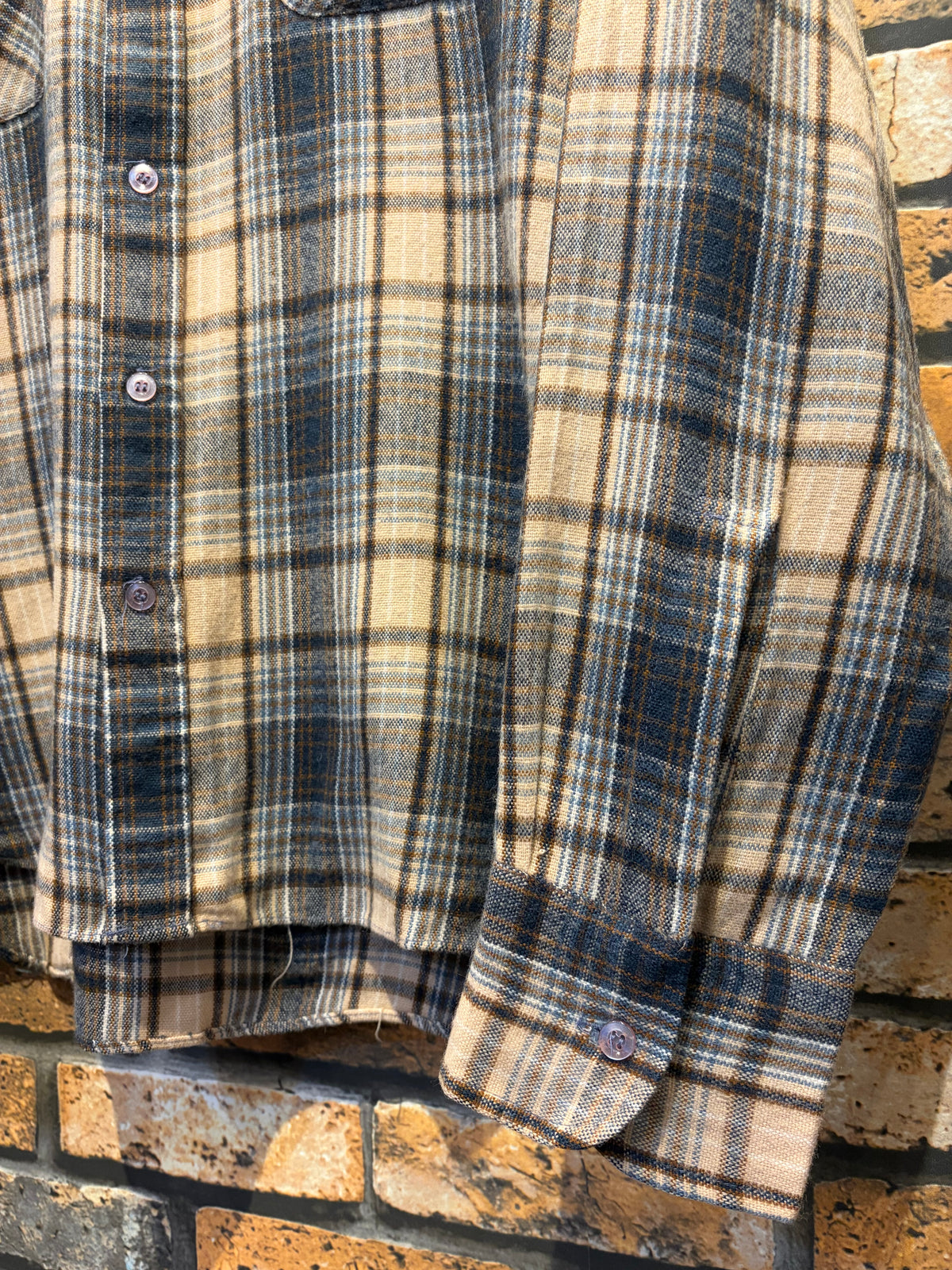 ARROW flannel shirt 70's~80's