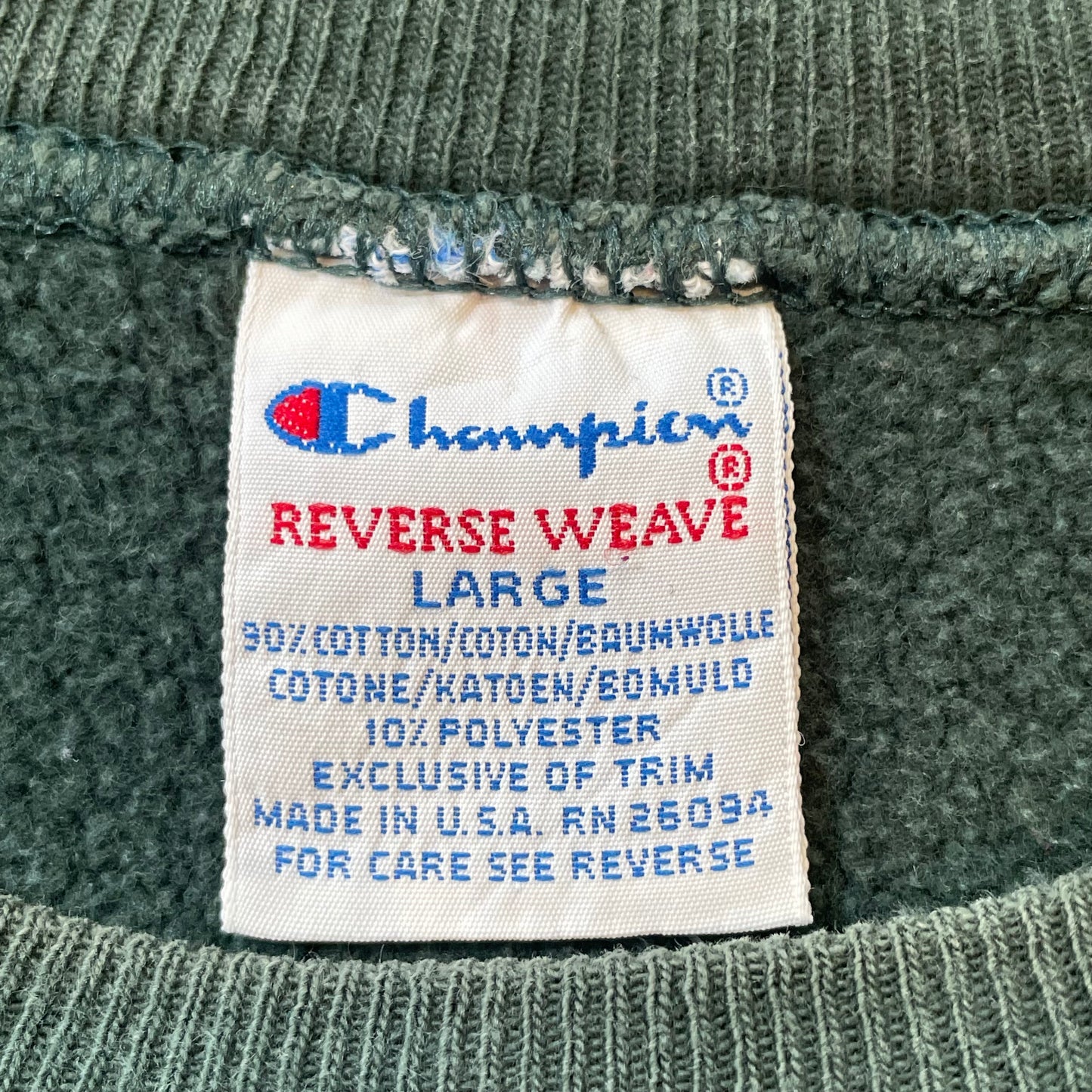 "champion" 90's reverse weave　L