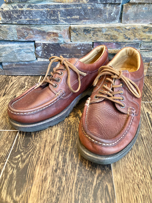 St.Michael leather moccasin shoes