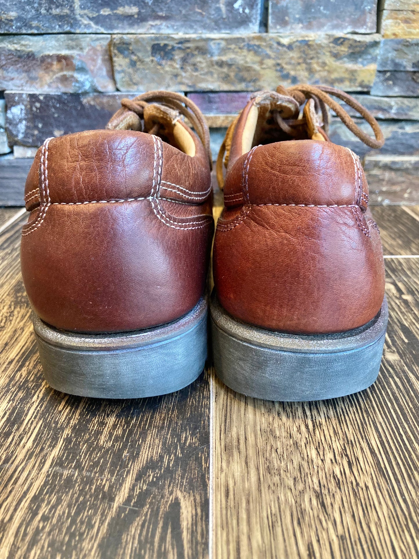 St.Michael leather moccasin shoes