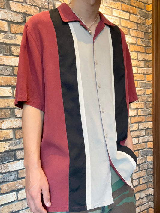 A[X]IST silk shirt "red"