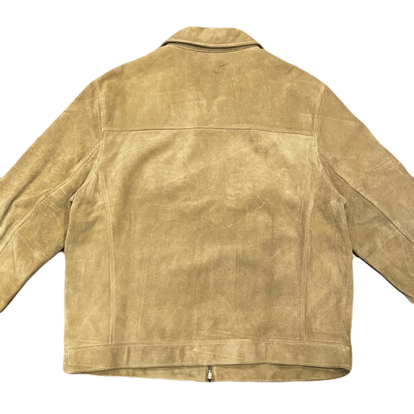 "BANANA REPUBLIC" suède leather jacket　XL