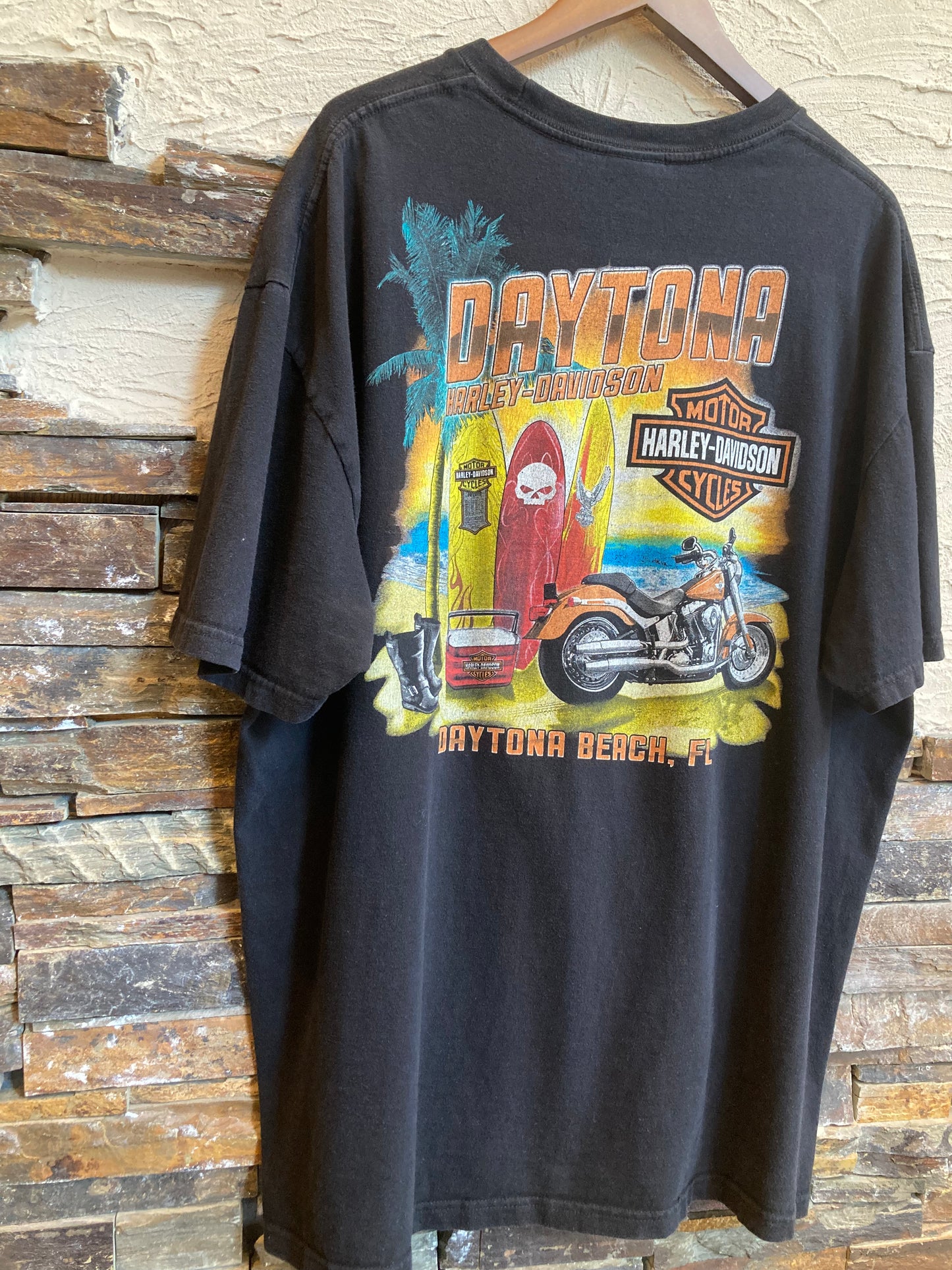 HARLEY-DAVIDSON (BIKER BUILT) print-T