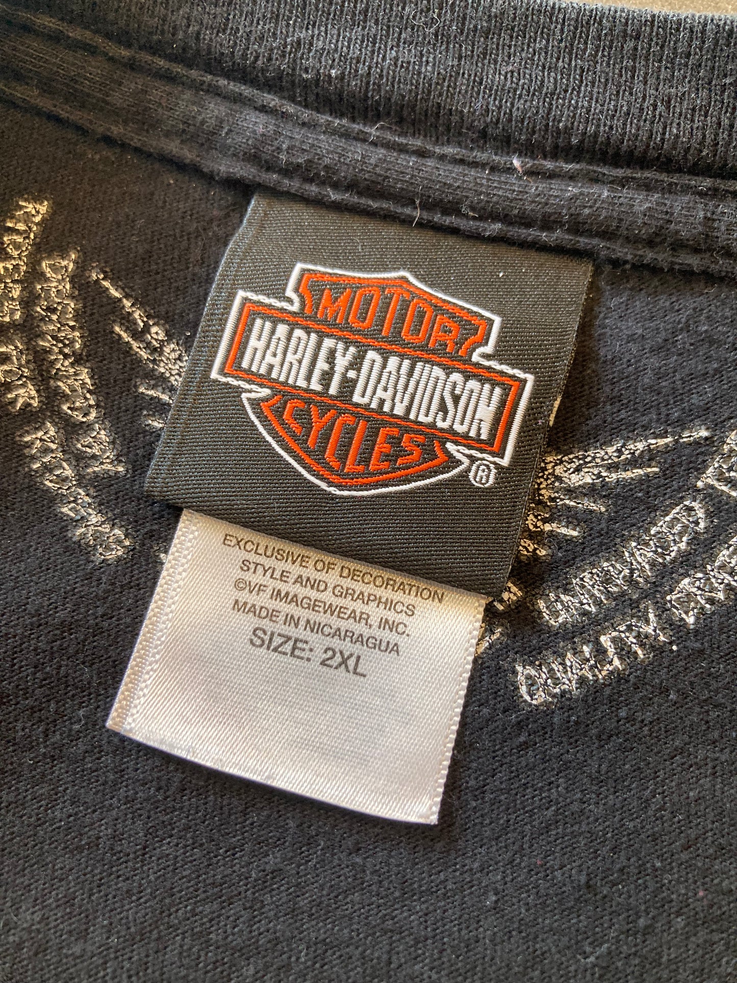 HARLEY-DAVIDSON (BIKER BUILT) print-T