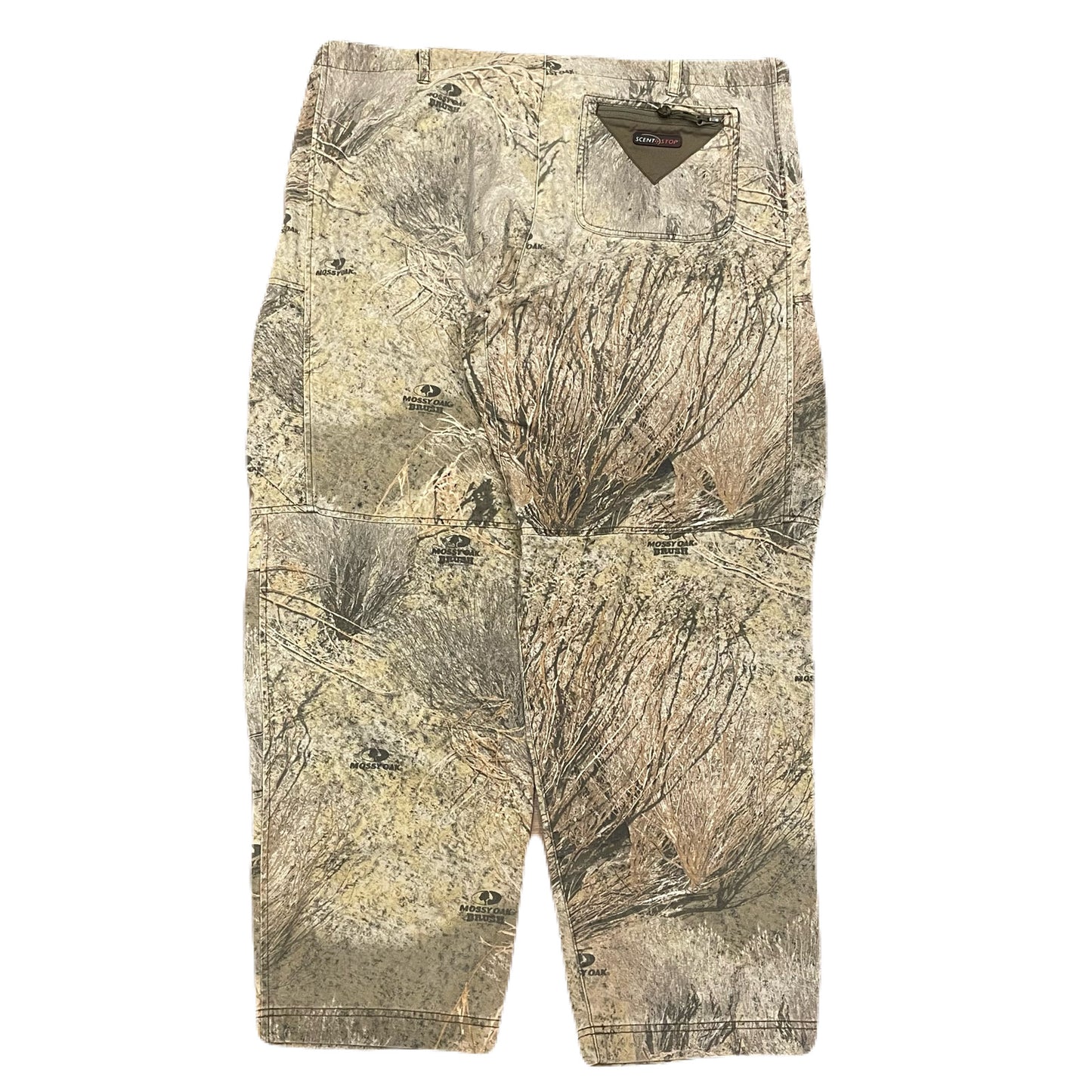 ”MOSSY OAK” real tree camouflage pants　XL