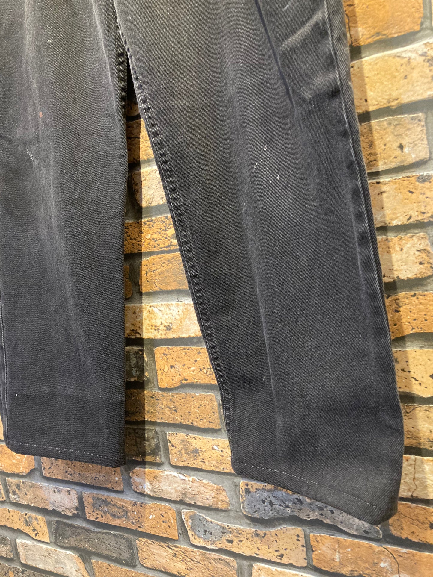 Levi's 550 black denim W35×L30