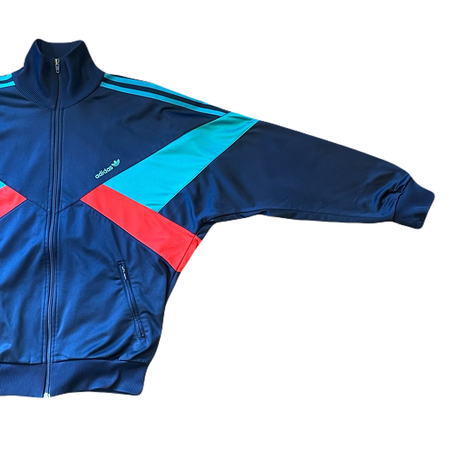 ”80’s adidas” track jacket　L