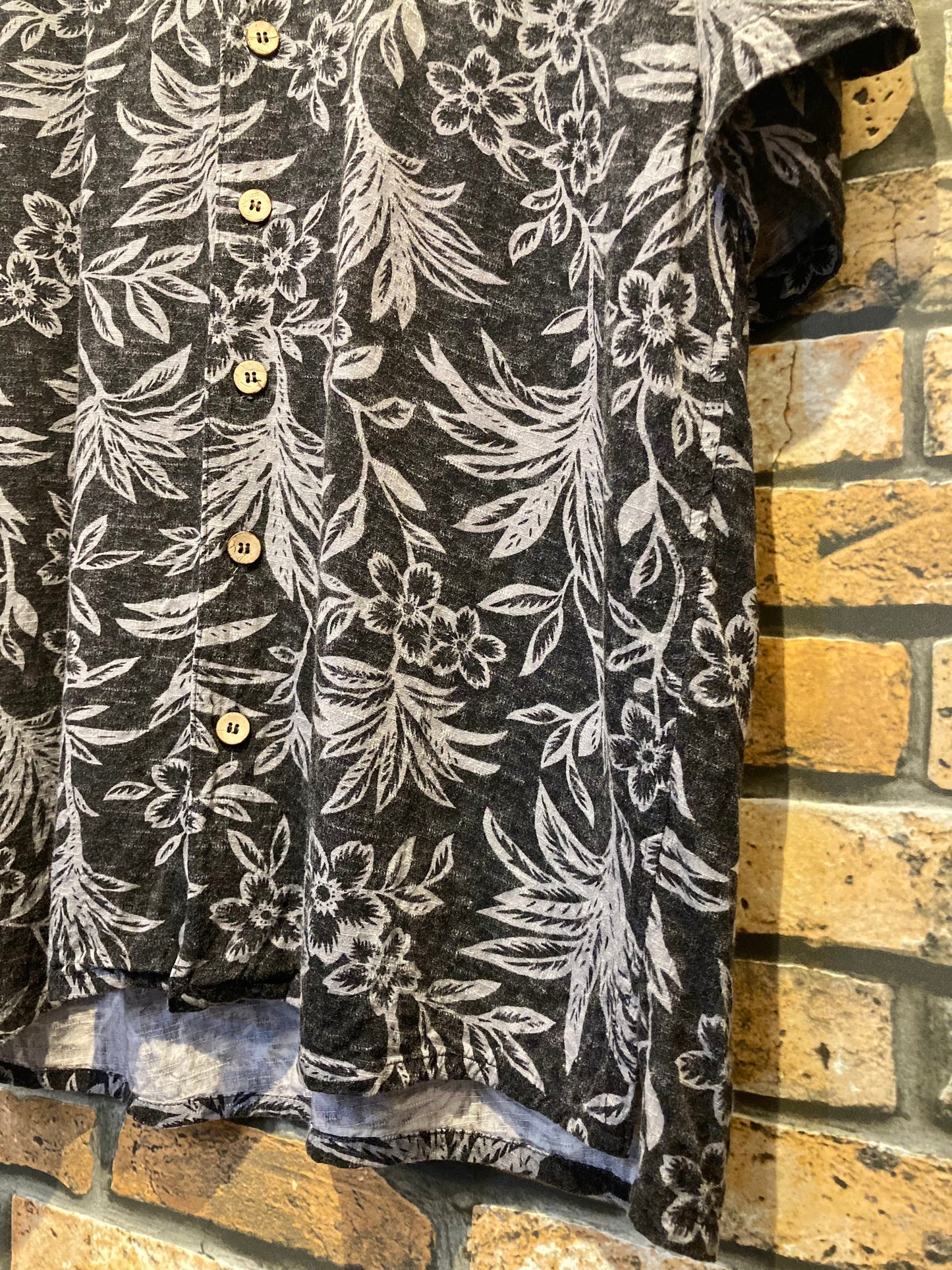 rayon aloha shirt 90's~00's