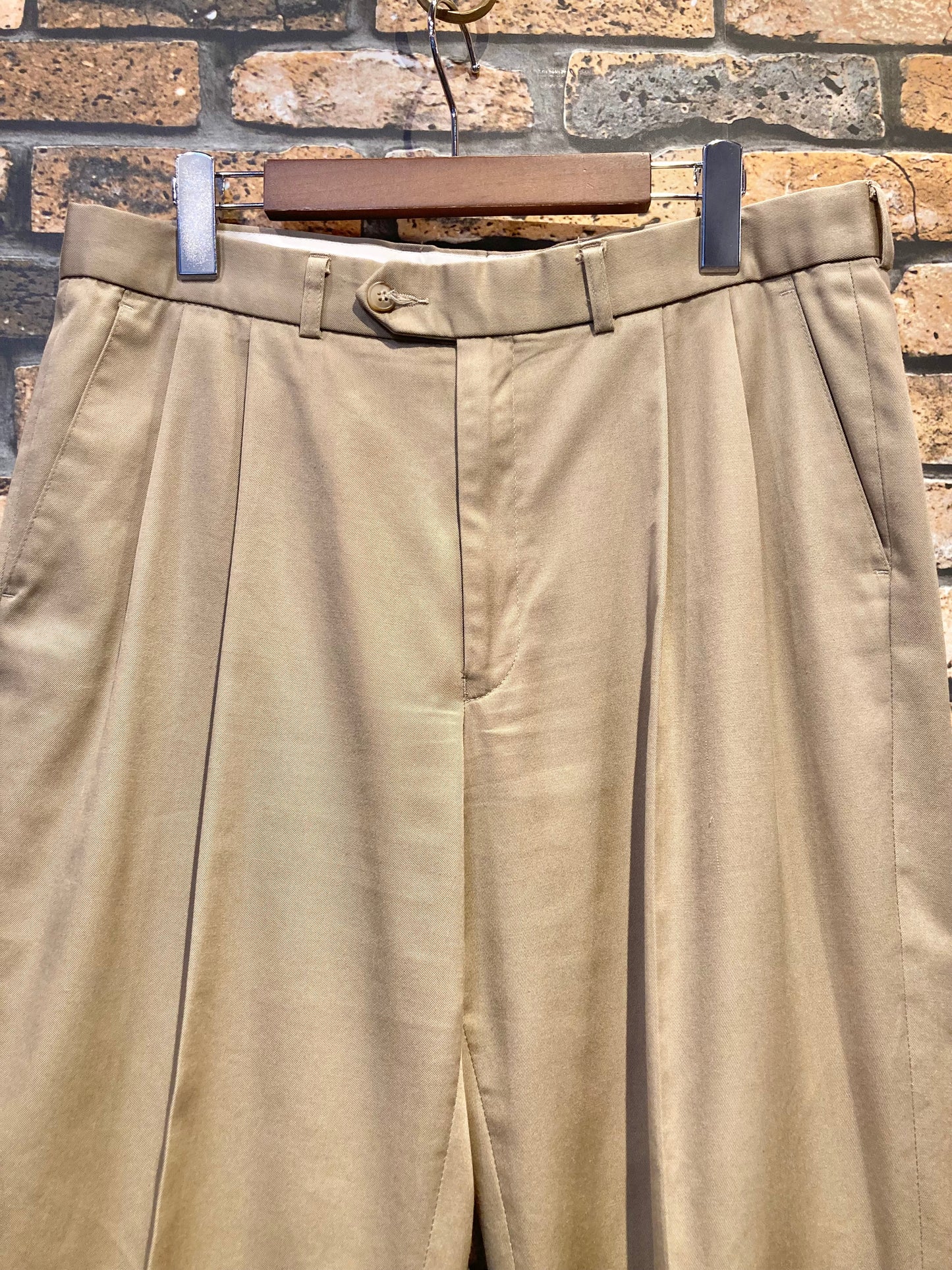 2tuck slacks 90's~ made in UK