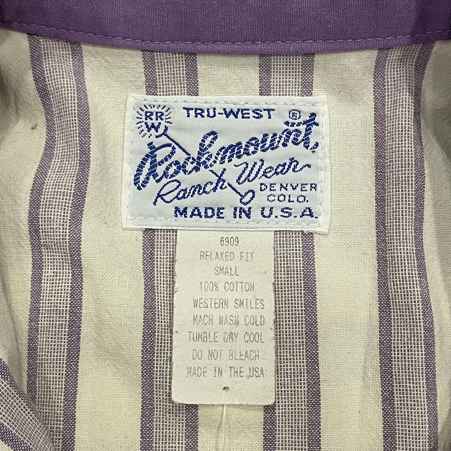 ”70’s Rockmount Ranch Wear" western shirt　S