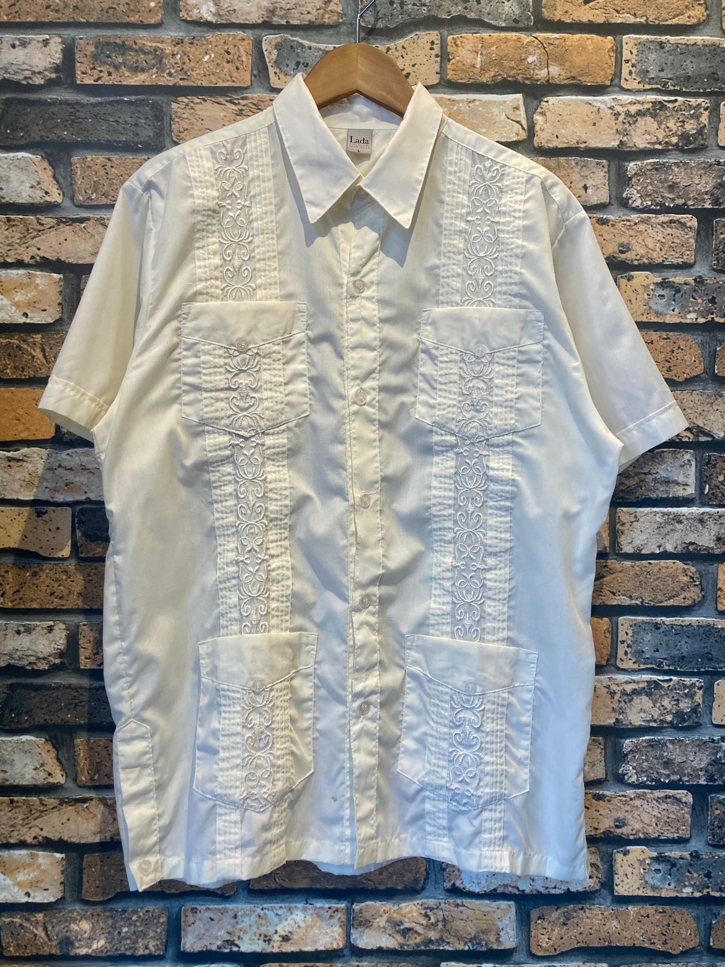 Lada Guayabera shirt 90's~