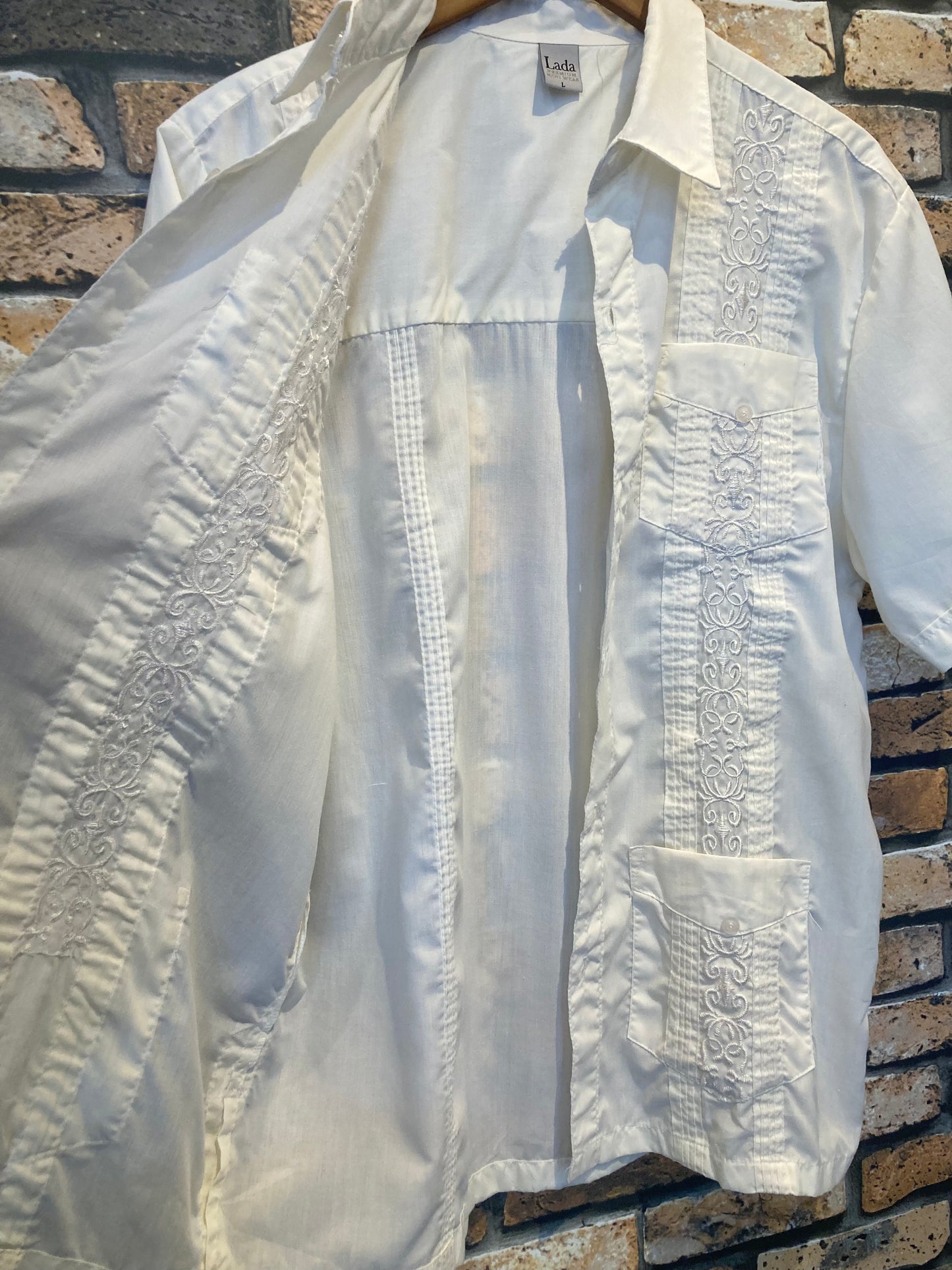 Lada Guayabera shirt 90's~
