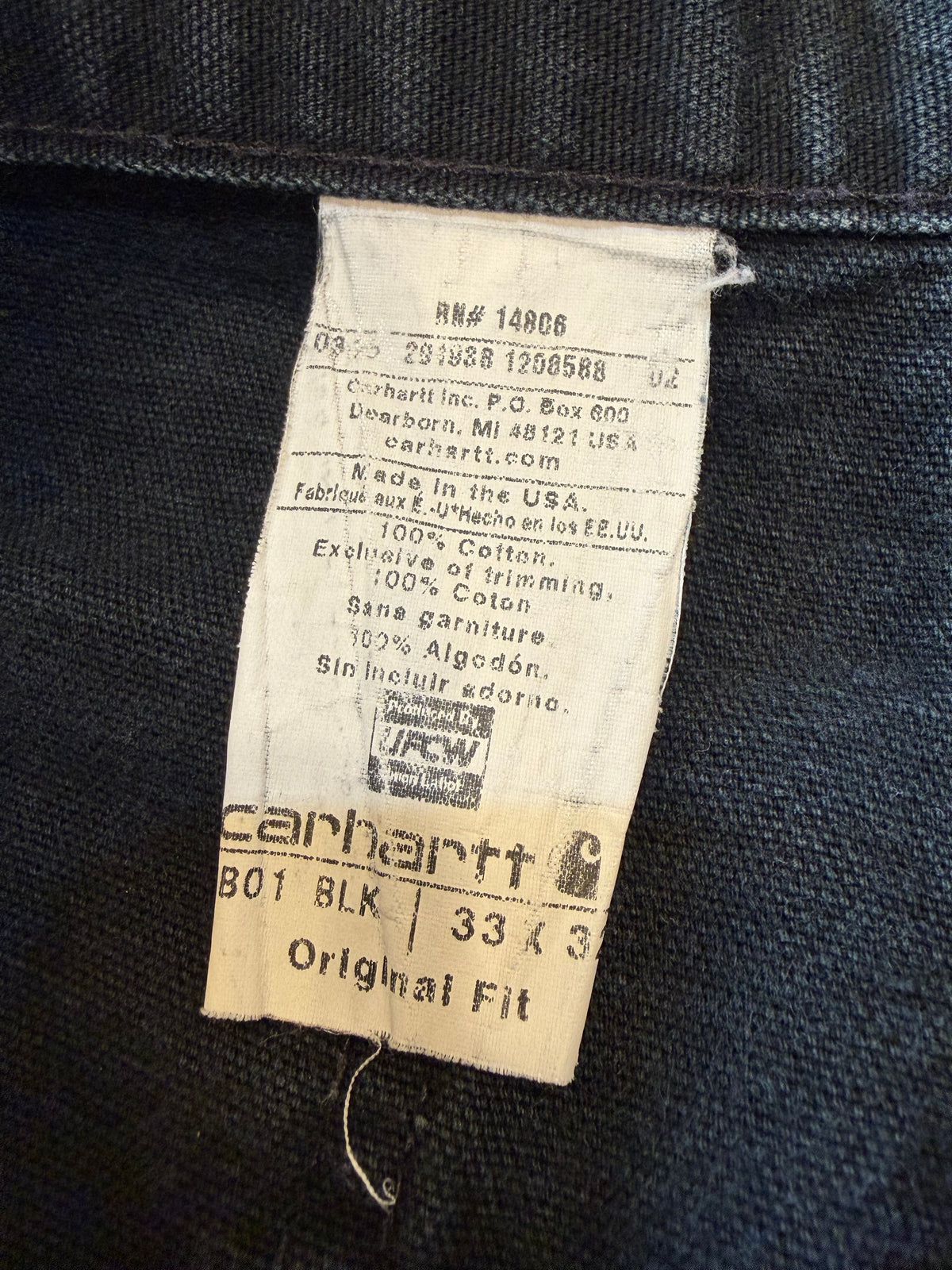 Carhartt Double knee 00's~ made in USA