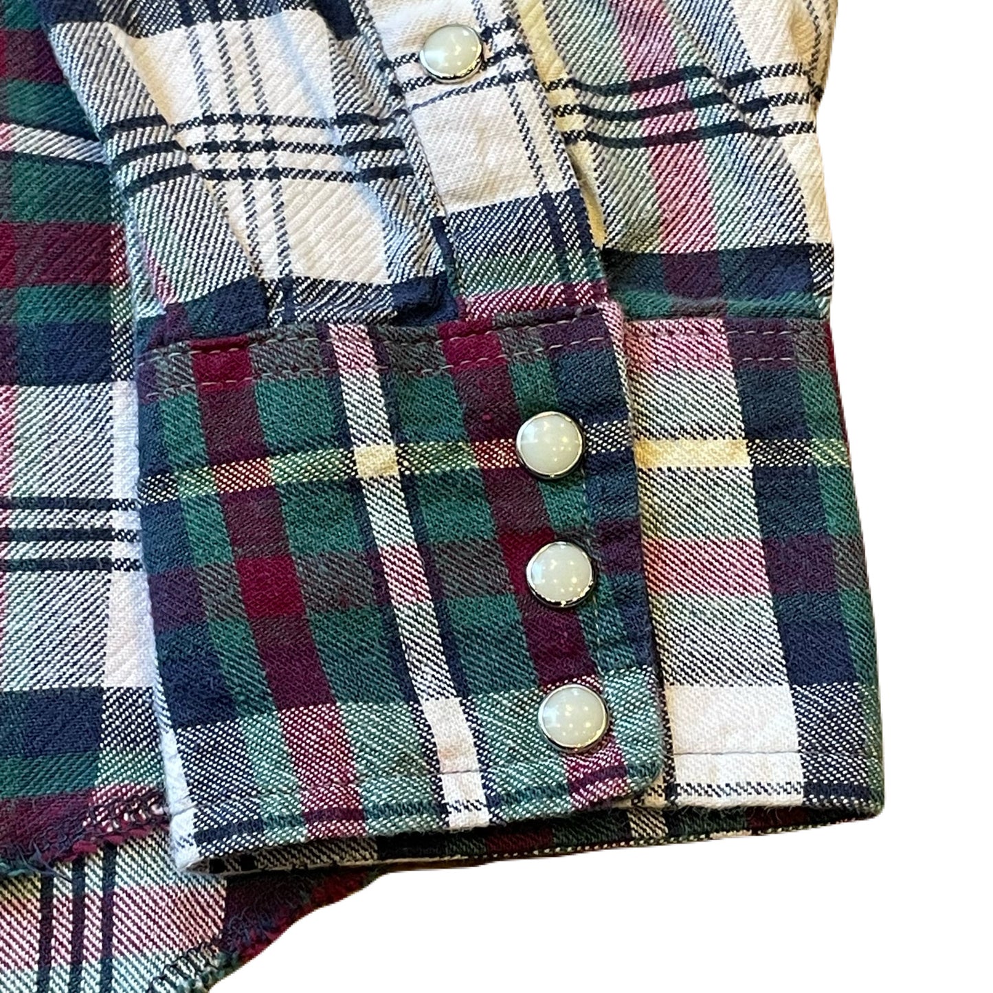 ”Wrangler" 80's〜90’s western check shirt　XL