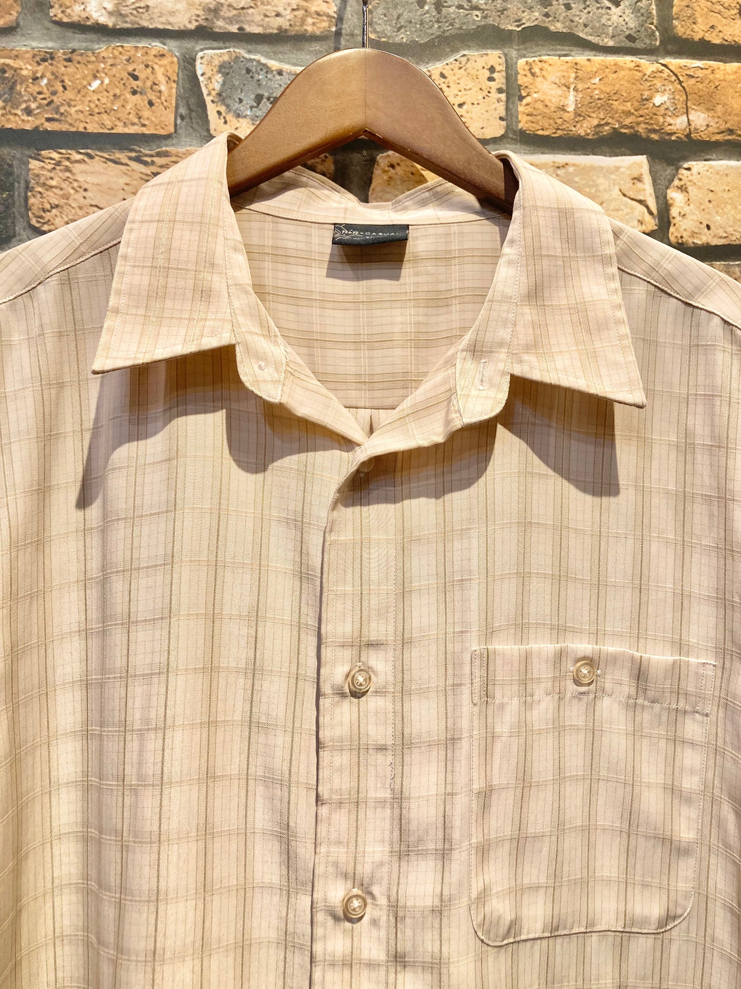 R&R>CASUAL short-sleeve shirt 90's~00's