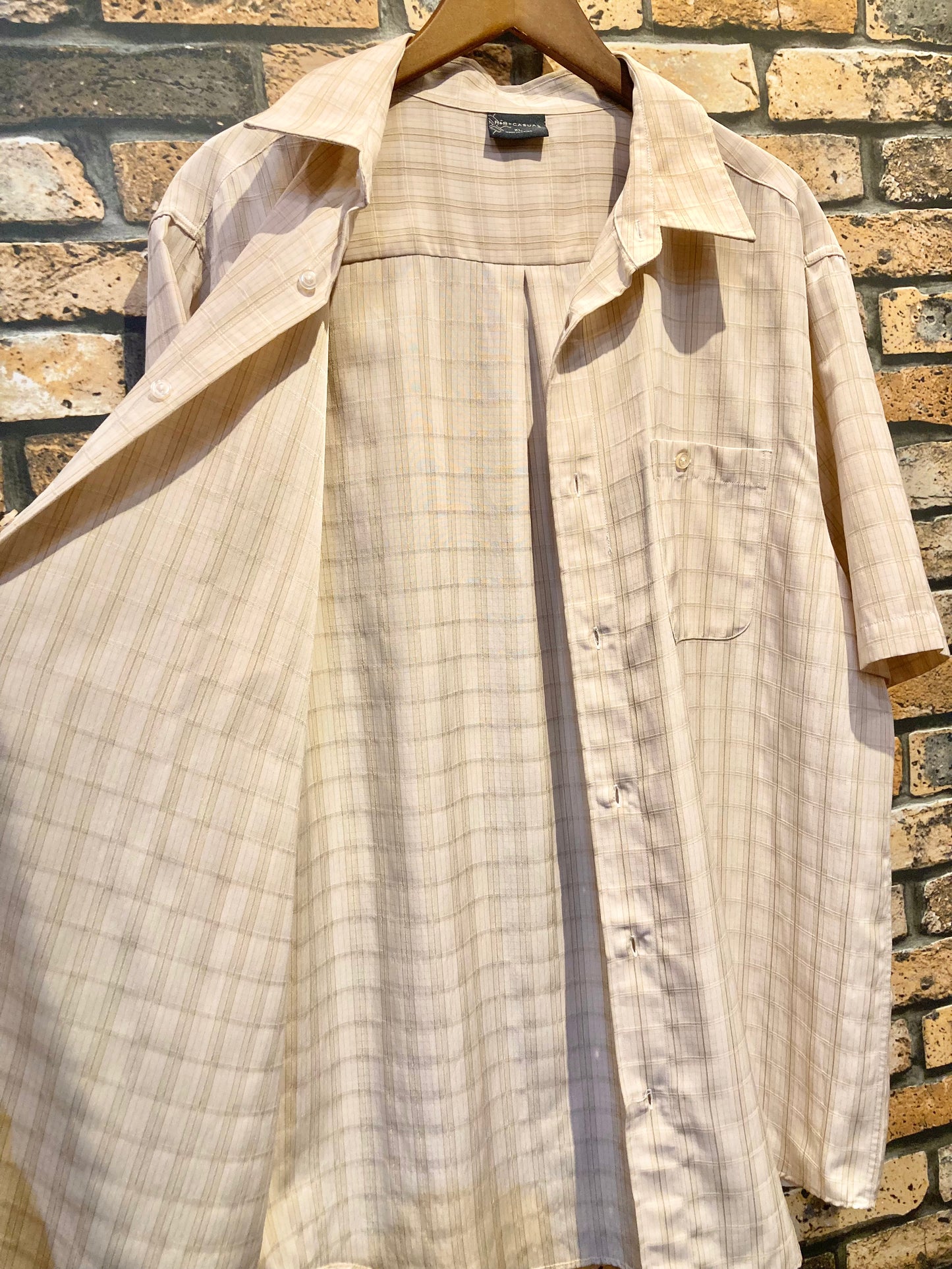 R&R>CASUAL short-sleeve shirt 90's~00's