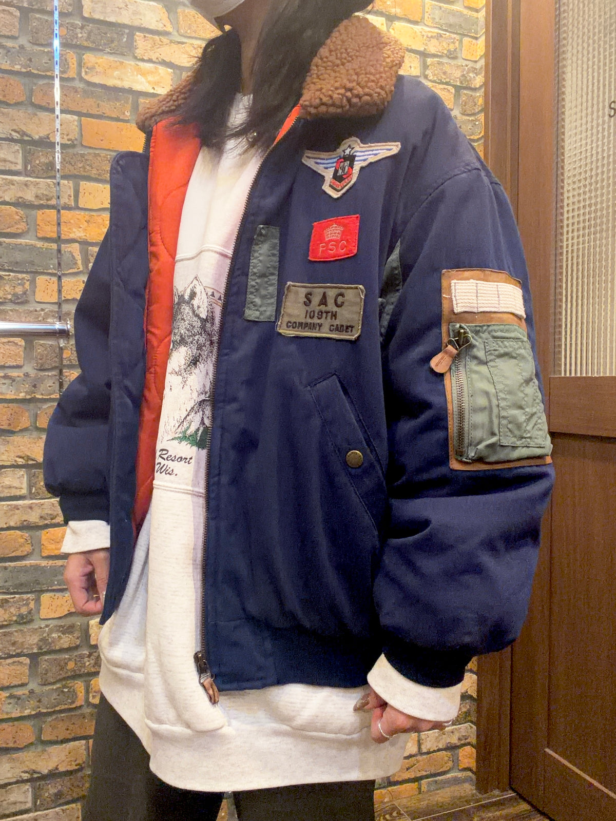 flight jacket 00's~