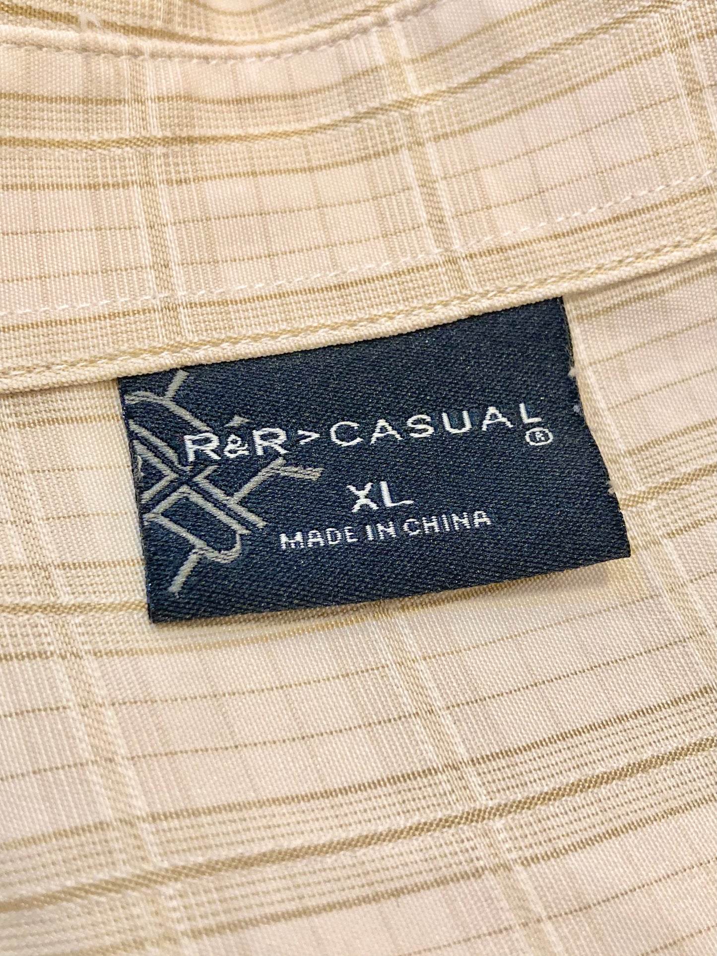 R&R>CASUAL short-sleeve shirt 90's~00's