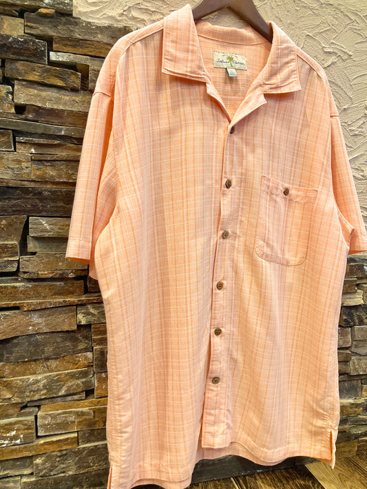 Island Shores rayon shirt 00's~