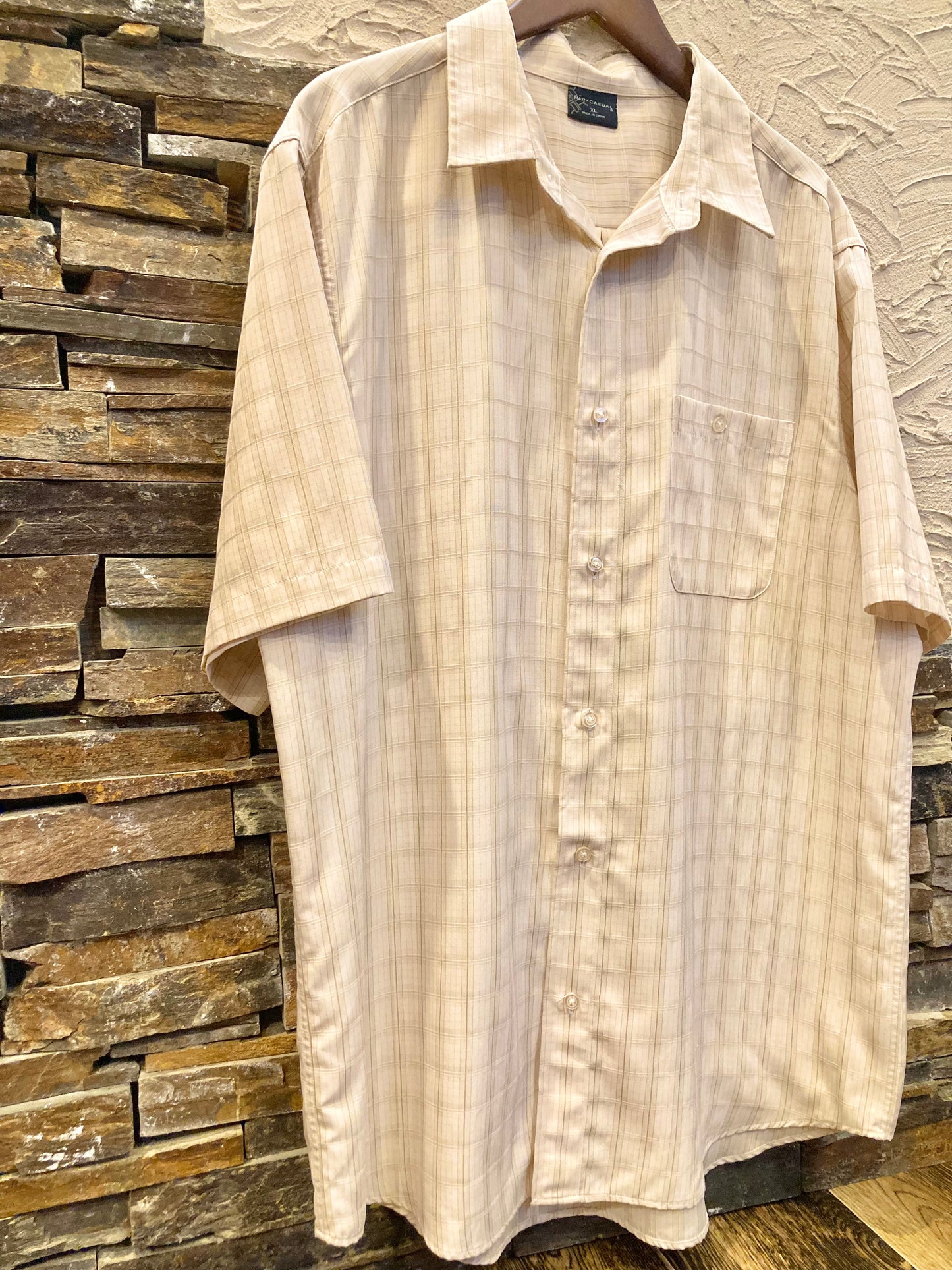 R&R>CASUAL short-sleeve shirt 90's~00's