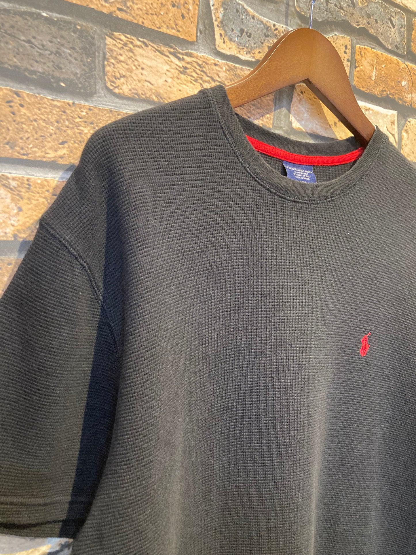 Polo by Ralph Lauren waffle T-shirt 90's~00's
