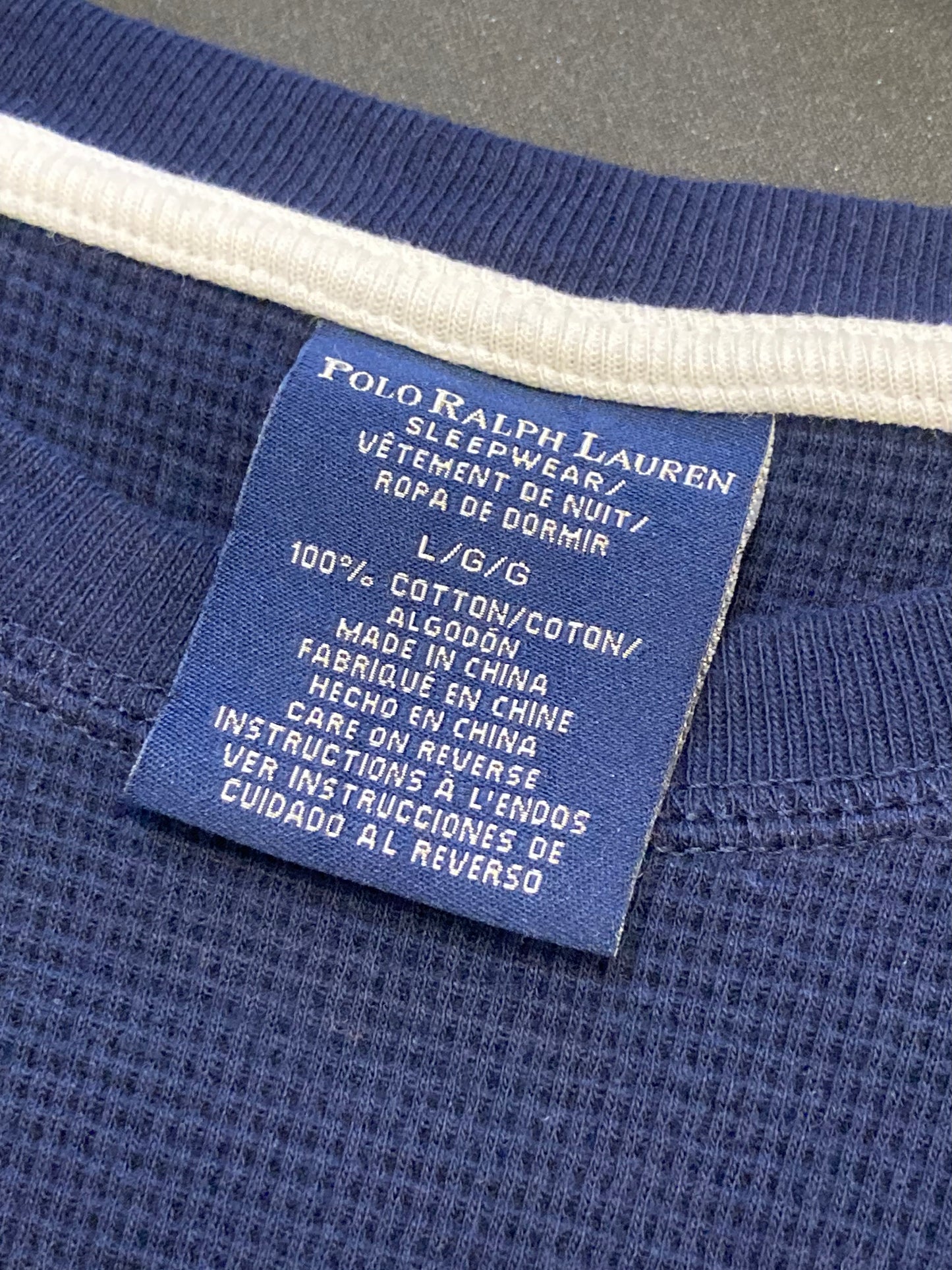 Polo by Ralph Lauren waffle T-shirt 90's~00's